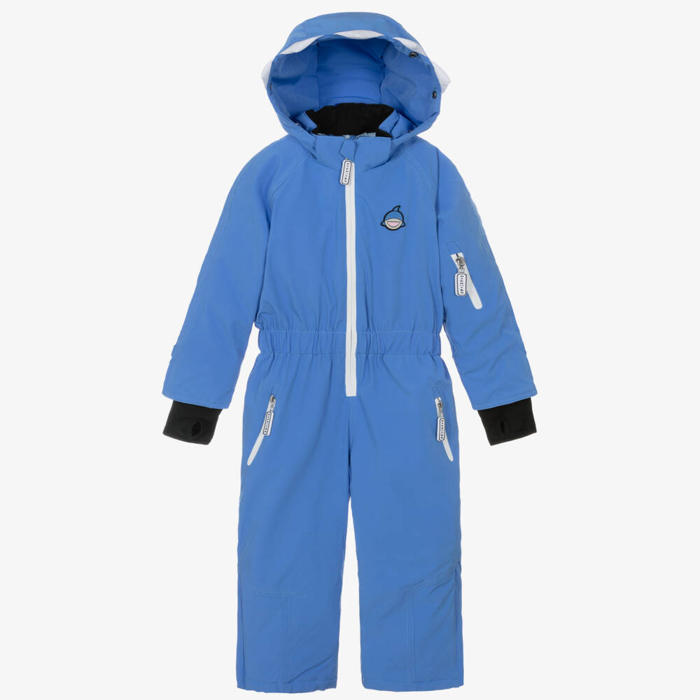 Roarsome-Blue Reef The Shark Snowsuit | Childrensalon Outlet