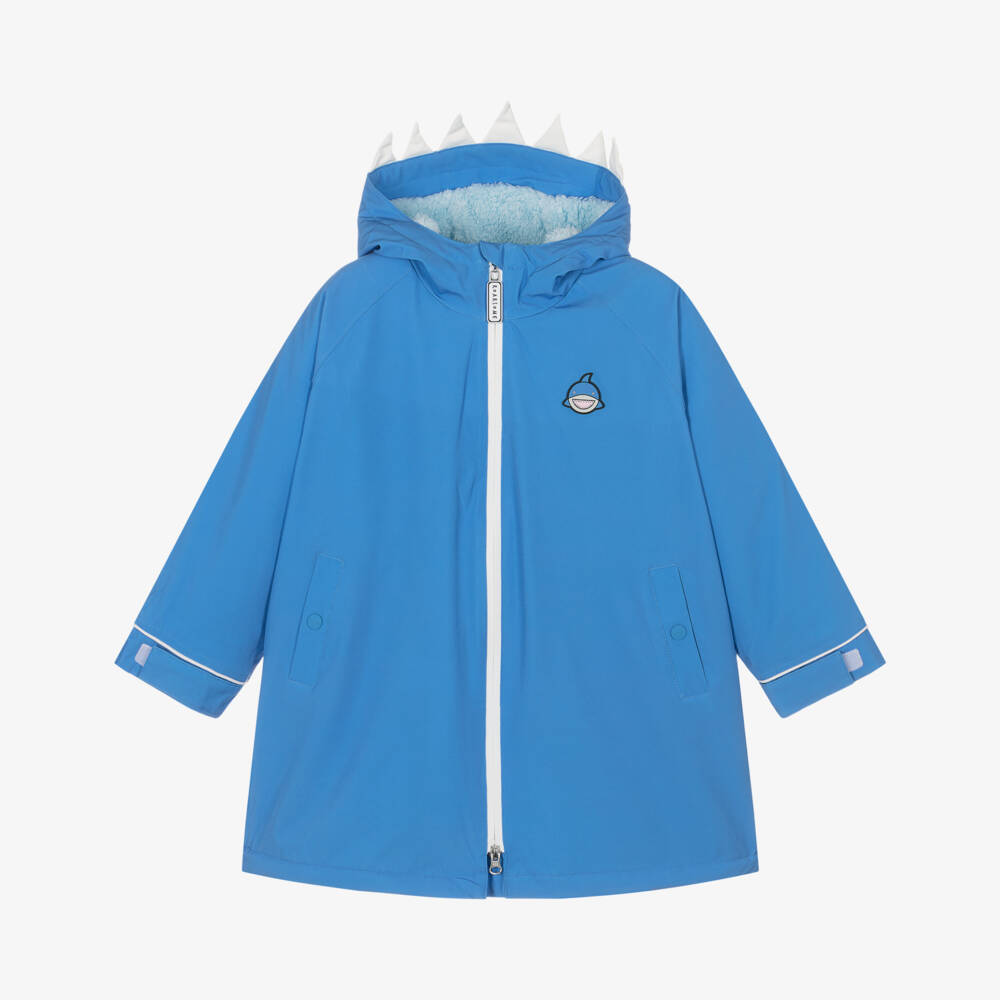 Roarsome-Boys Blue Reef The Shark Changing Robe | Childrensalon Outlet