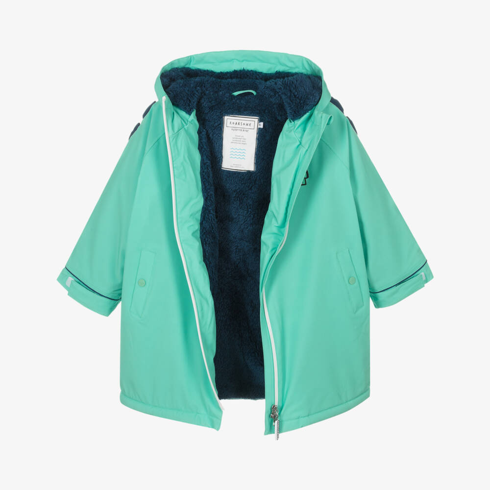Roarsome-Boys Green Dino Adventure Coat | Childrensalon Outlet