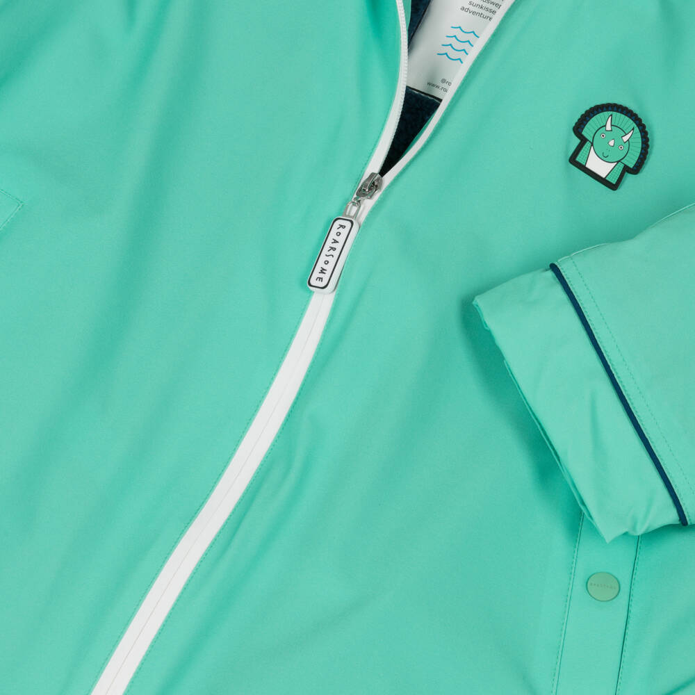 Roarsome-Boys Green Dino Adventure Coat | Childrensalon Outlet