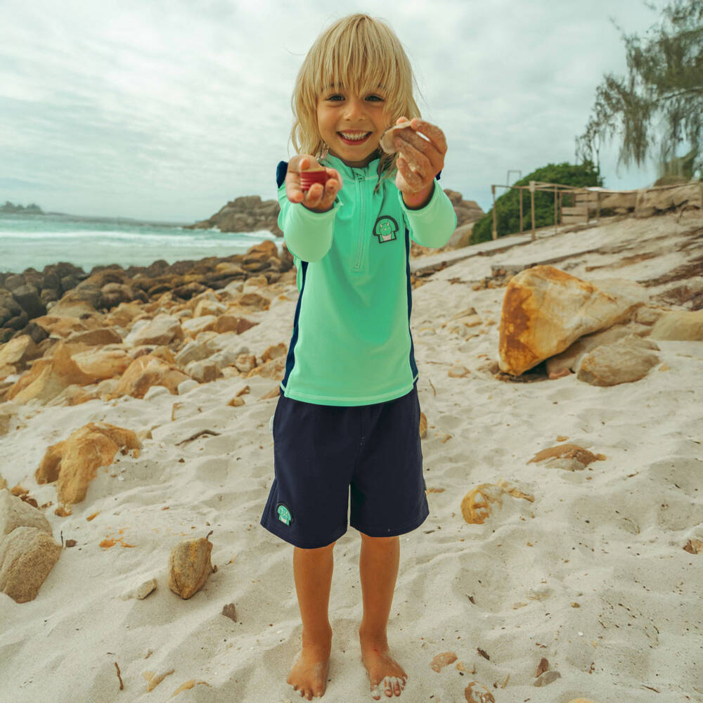 Roarsome-Boys Spike Dino Sun Shirt | Childrensalon Outlet