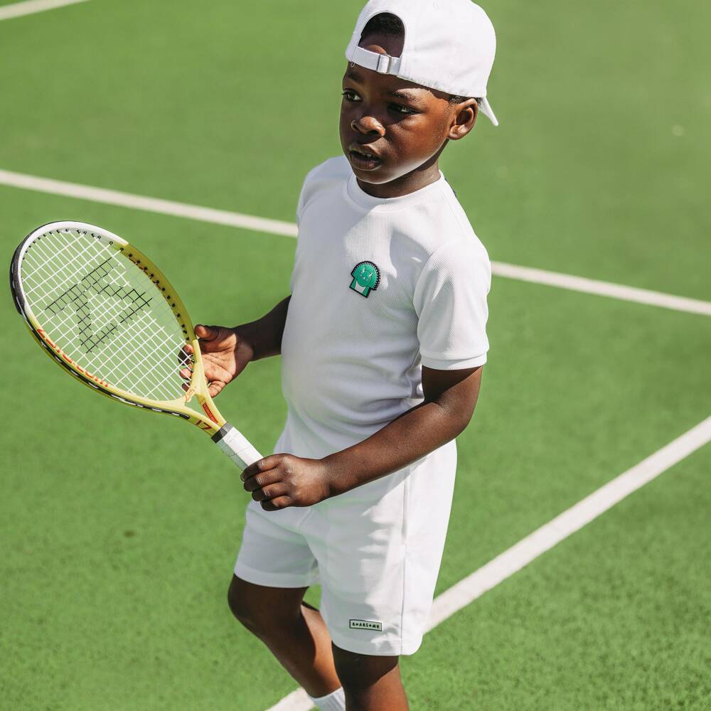Roarsome-Boys Spike The Dinosaur Tennis Kit Shorts Set | Childrensalon Outlet