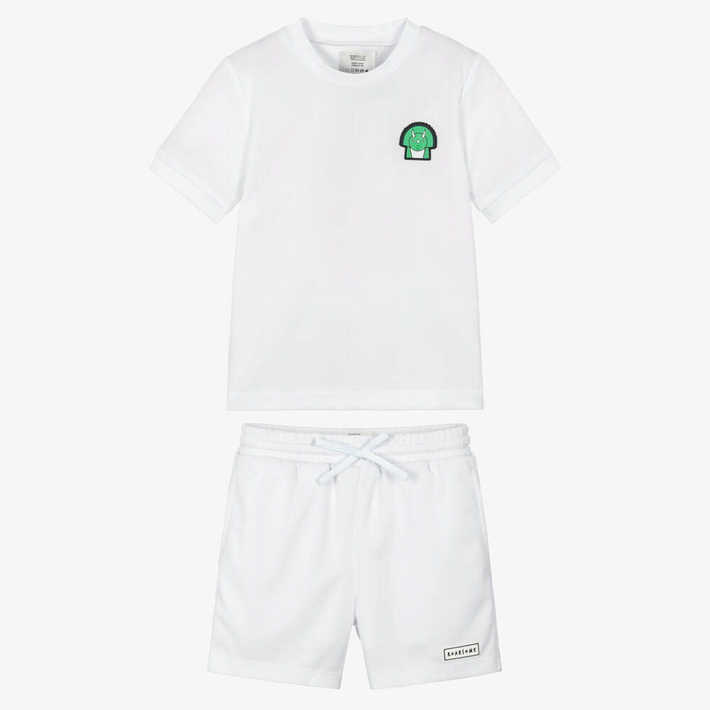 Roarsome-Boys Spike The Dinosaur Tennis Kit Shorts Set | Childrensalon Outlet