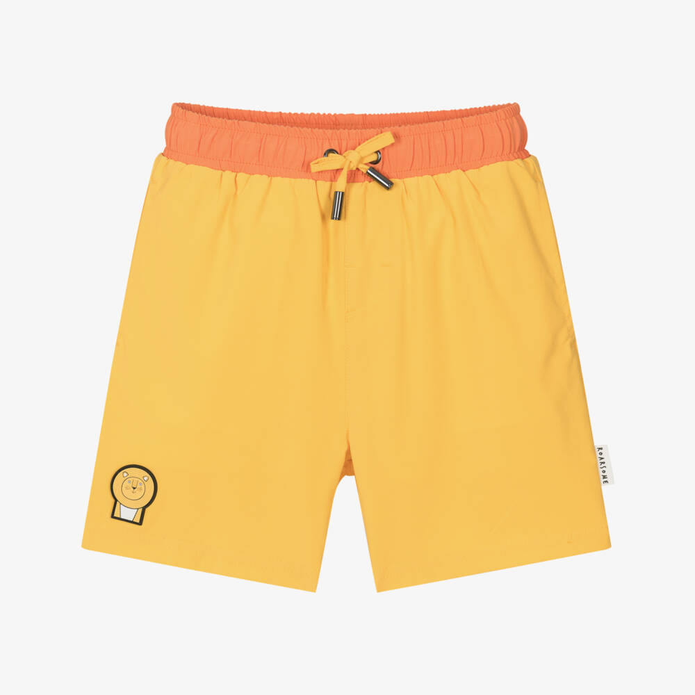 Roarsome-Boys Sunny Lion Swim Trunks | Childrensalon Outlet