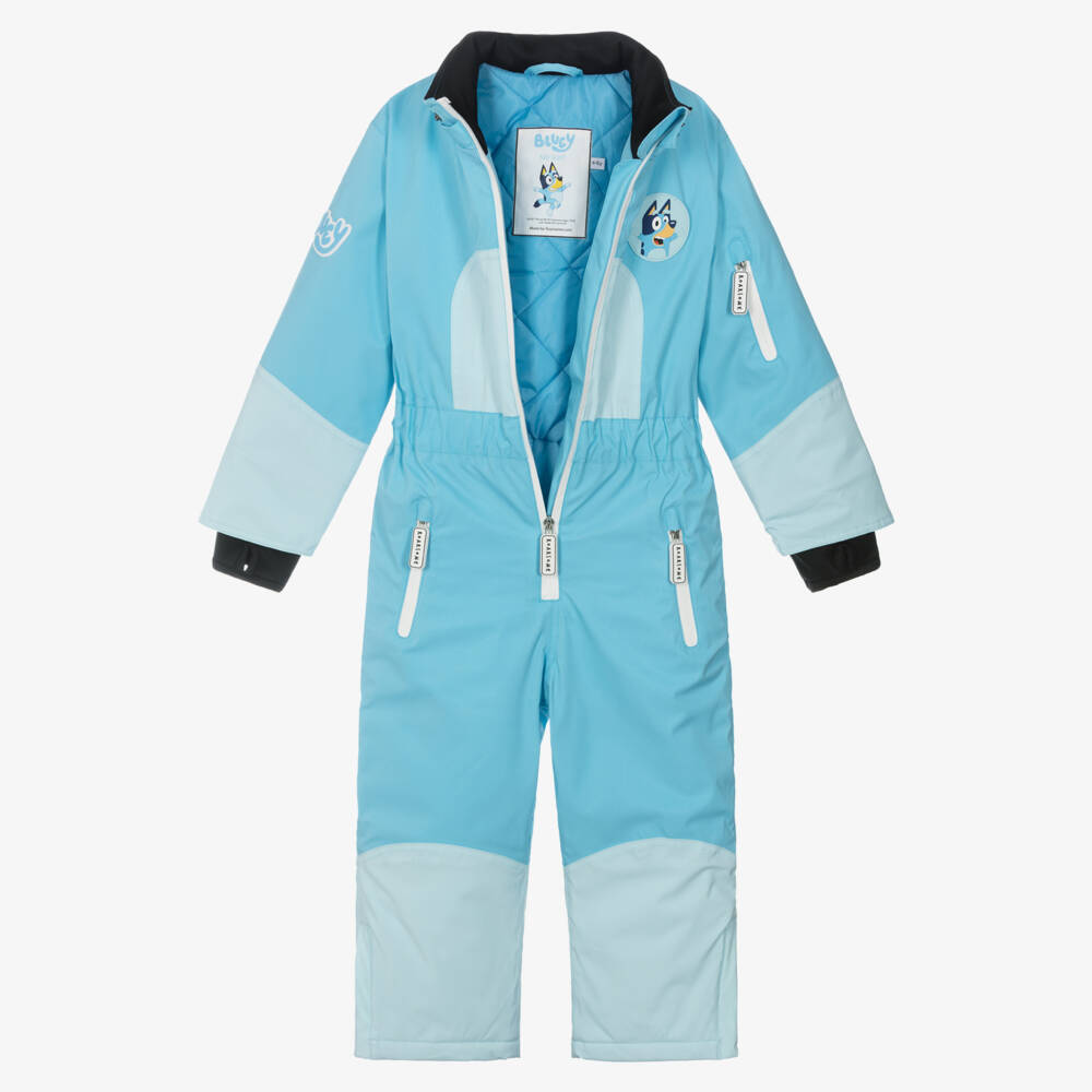 Roarsome-Delightful Boys Blue Snowsuit | Childrensalon Outlet