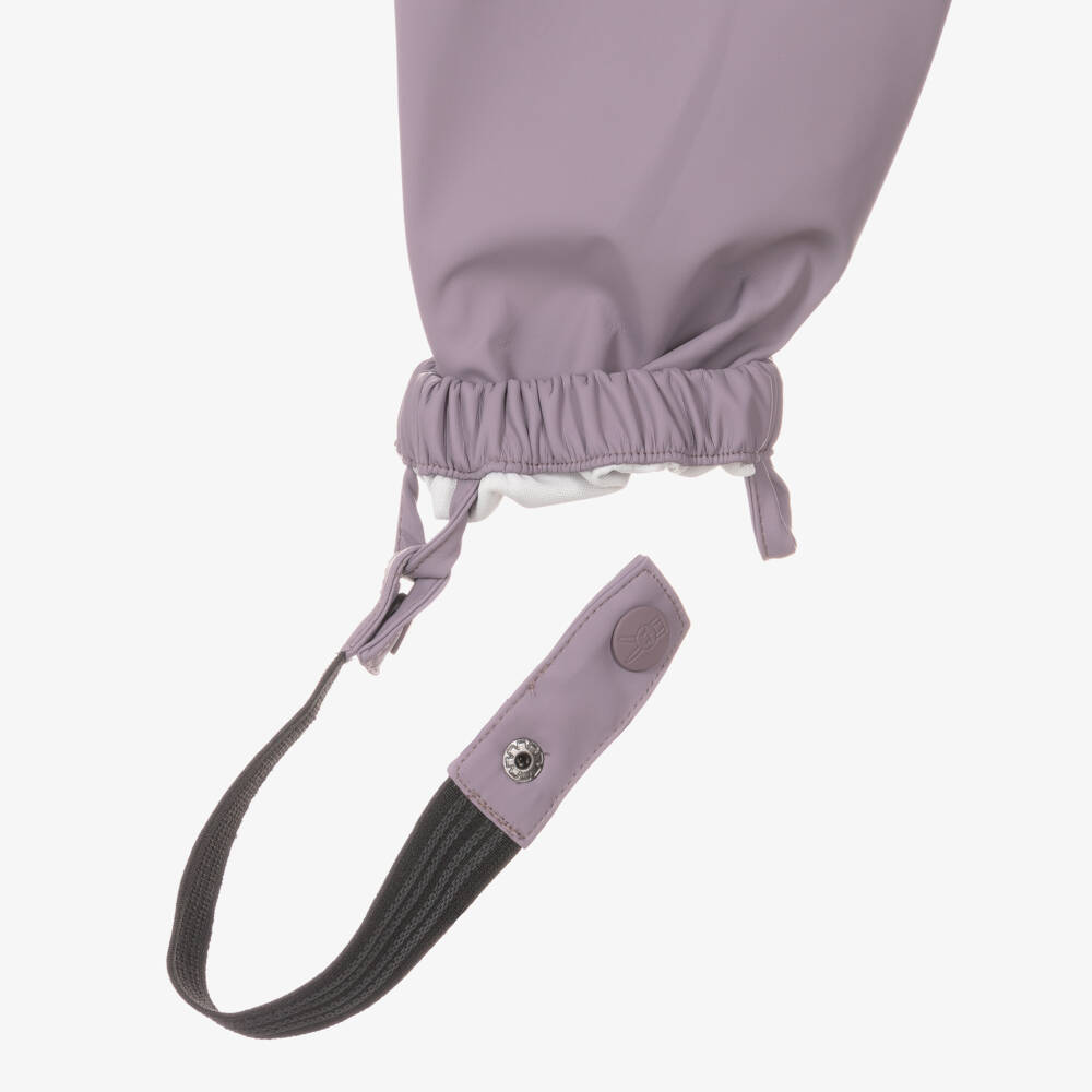 Roarsome-Girls Lavender Bunny Rain Jumpsuit | Childrensalon Outlet