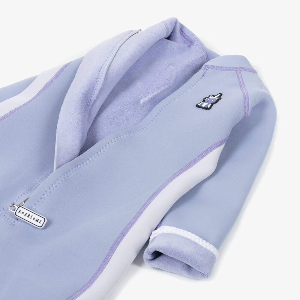 Roarsome-Girls Lilac Purple Sparkle The Unicorn Wetsuit | Childrensalon Outlet