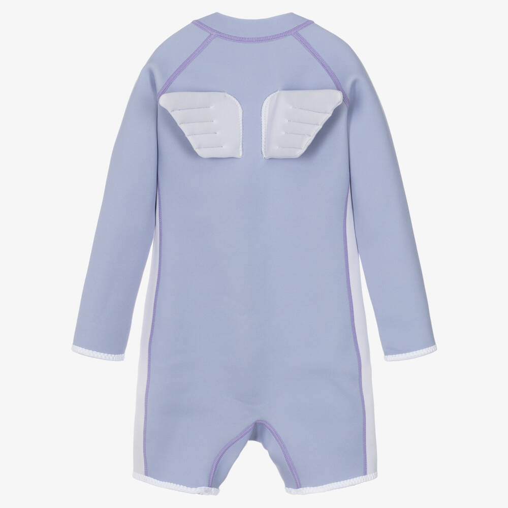 Roarsome-Girls Lilac Purple Sparkle The Unicorn Wetsuit | Childrensalon Outlet