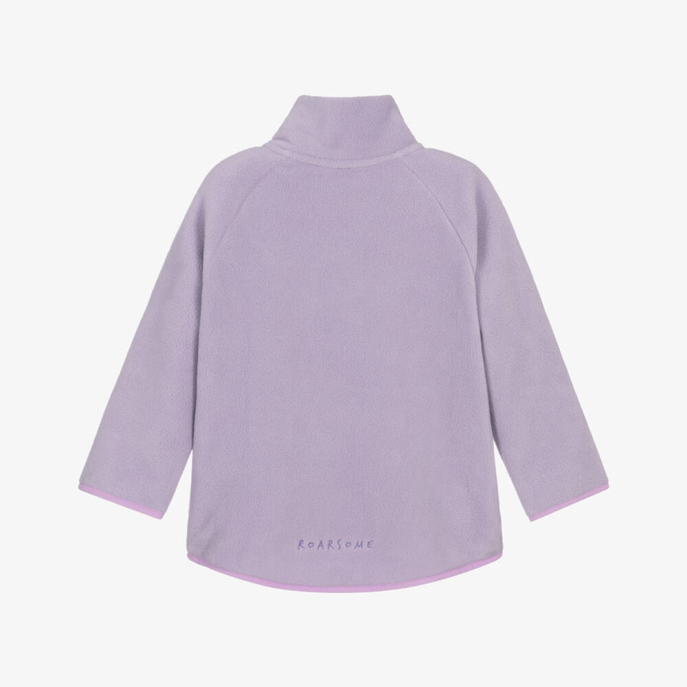 Roarsome-Girls Lilac Sparkle The Unicorn Fleece Top | Childrensalon Outlet