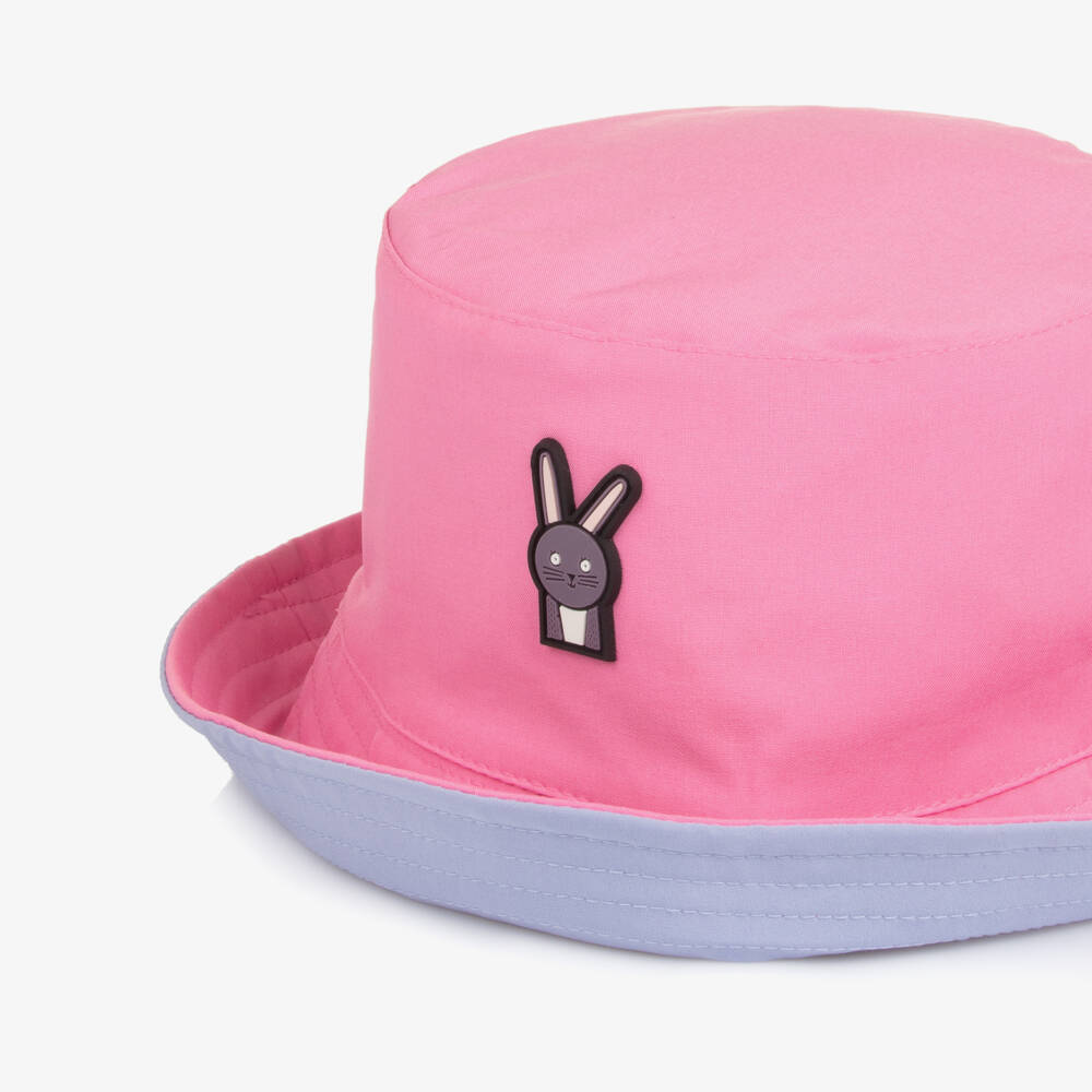 Roarsome-Girls Lilac Sparkle the Unicorn Reversible Bucket Hat | Childrensalon Outlet