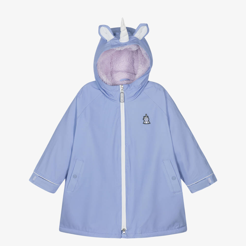 Roarsome-Girls Lilac Unicorn Adventure Coat | Childrensalon Outlet