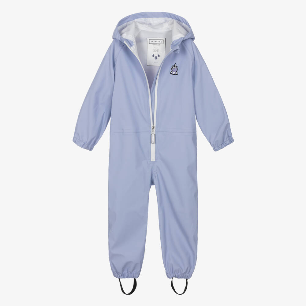 Roarsome-Girls Lilac Unicorn Waterproof Rainsuit | Childrensalon Outlet