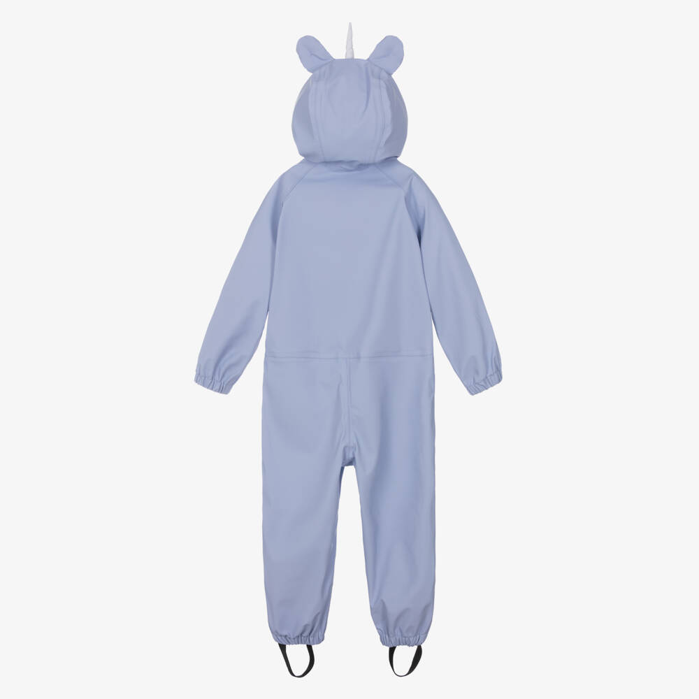Roarsome-Girls Lilac Unicorn Waterproof Rainsuit | Childrensalon Outlet