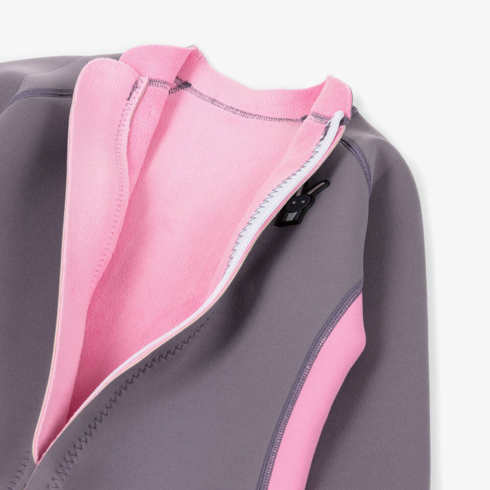 Roarsome-Girls Purple & Pink Hop The Bunny Short Wetsuit | Childrensalon Outlet
