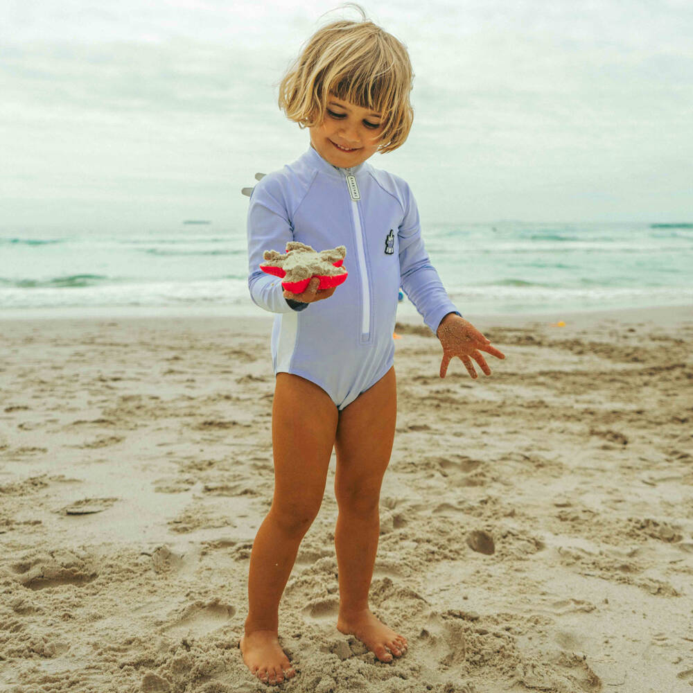 Roarsome-Girls Purple Sparkle The Unicorn Swimsuit (UPF50+) | Childrensalon Outlet