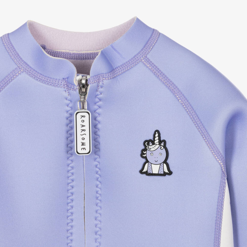 Roarsome-Костюм для водных приключений с единорогом пурпурный для девочек | Childrensalon Outlet
