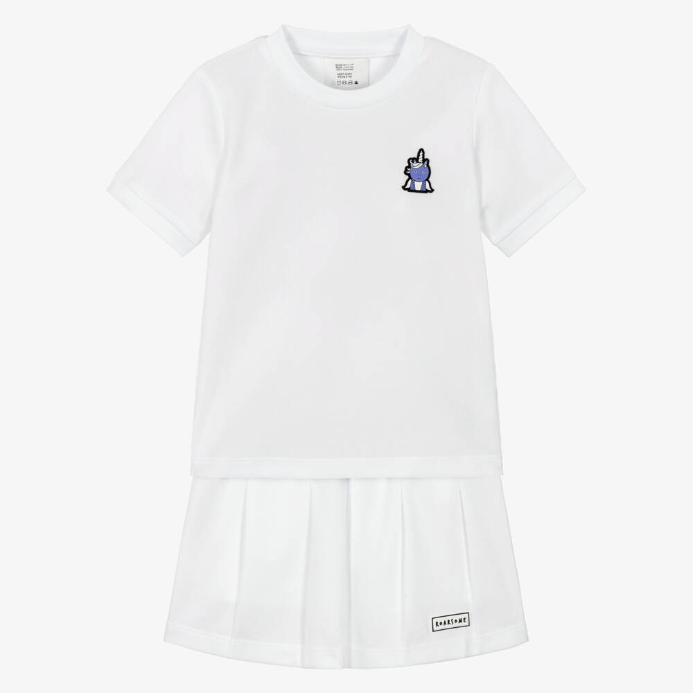 Roarsome-Girls Sparkle The Unicorn Tennis Skirt Set | Childrensalon Outlet