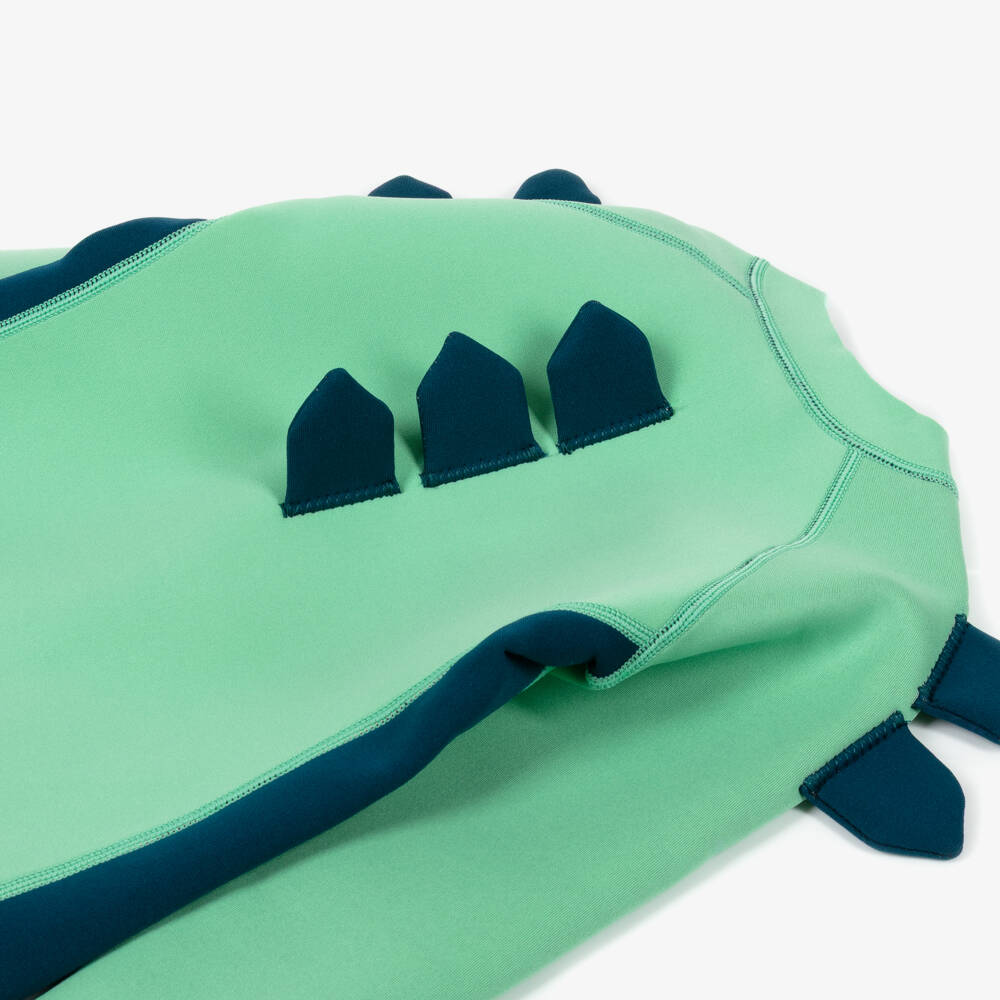 Roarsome-Green Spike The Dinosaur Short Wetsuit | Childrensalon Outlet