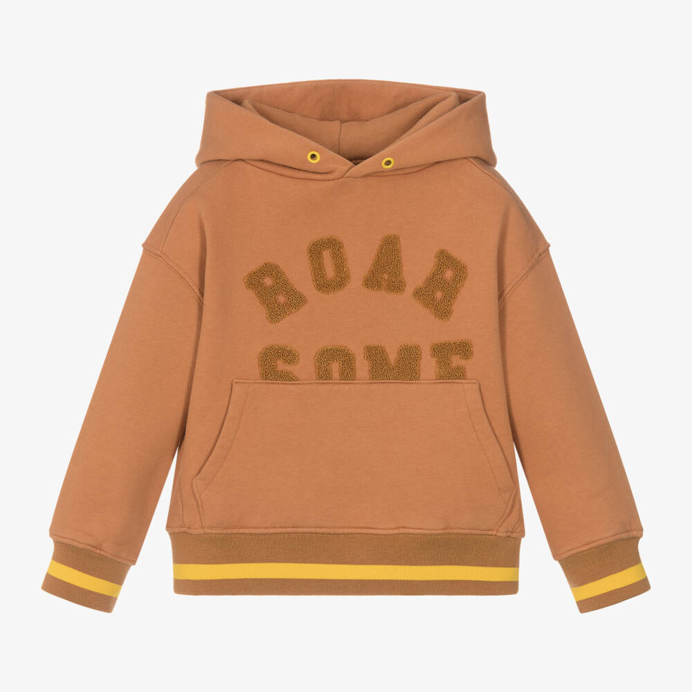 Roarsome-هودي أطفال برتقالي من القطن العضوي | Childrensalon Outlet