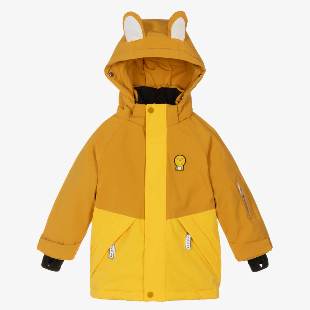 Roarsome-Yellow Cub The Lion Ski Jacket | Childrensalon Outlet