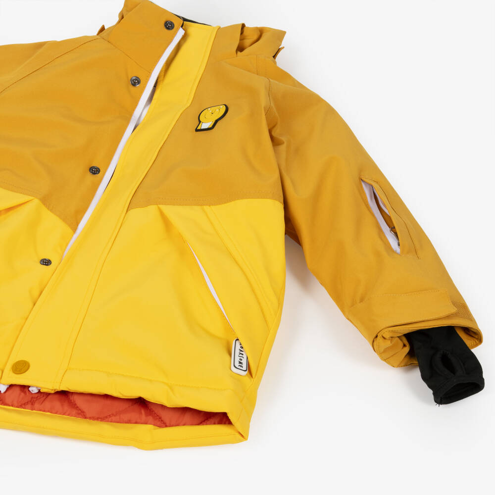 Roarsome-Yellow Cub The Lion Ski Jacket | Childrensalon Outlet