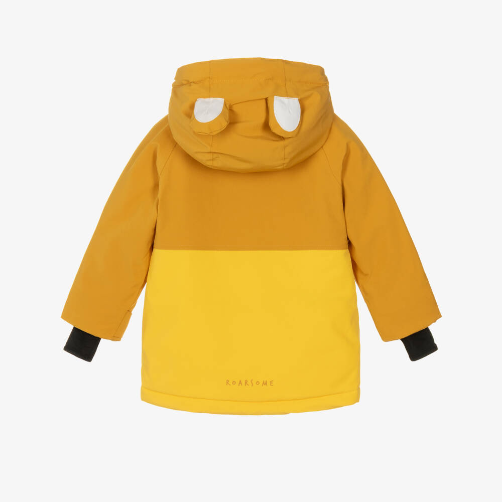 Roarsome-Yellow Cub The Lion Ski Jacket | Childrensalon Outlet