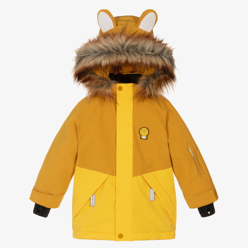 Roarsome-Yellow Cub The Lion Ski Jacket | Childrensalon Outlet
