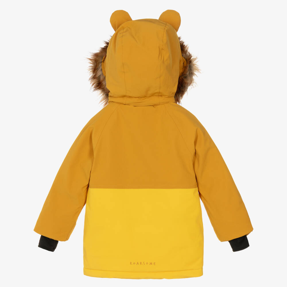 Roarsome-Yellow Cub The Lion Ski Jacket | Childrensalon Outlet