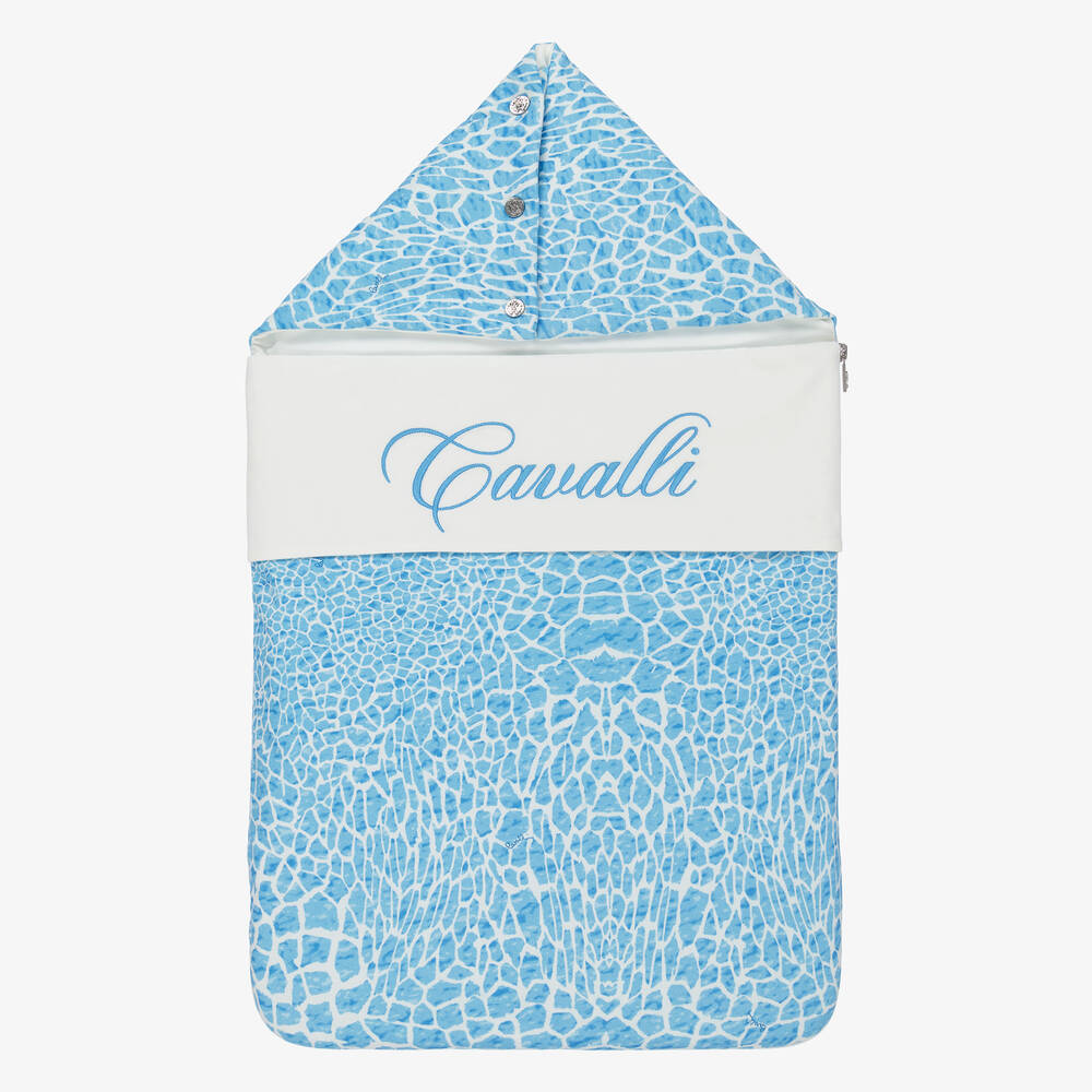 Roberto Cavalli - Голубой конверт для малышей (70см) | Childrensalon