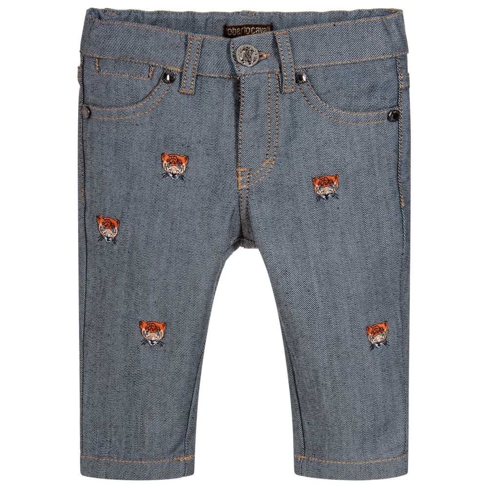 Roberto Cavalli-Baby Boys Denim Jeans | Childrensalon Outlet