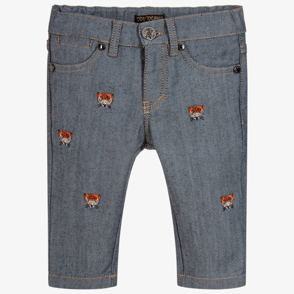 Roberto Cavalli-Baby Boys Denim Jeans | Childrensalon Outlet