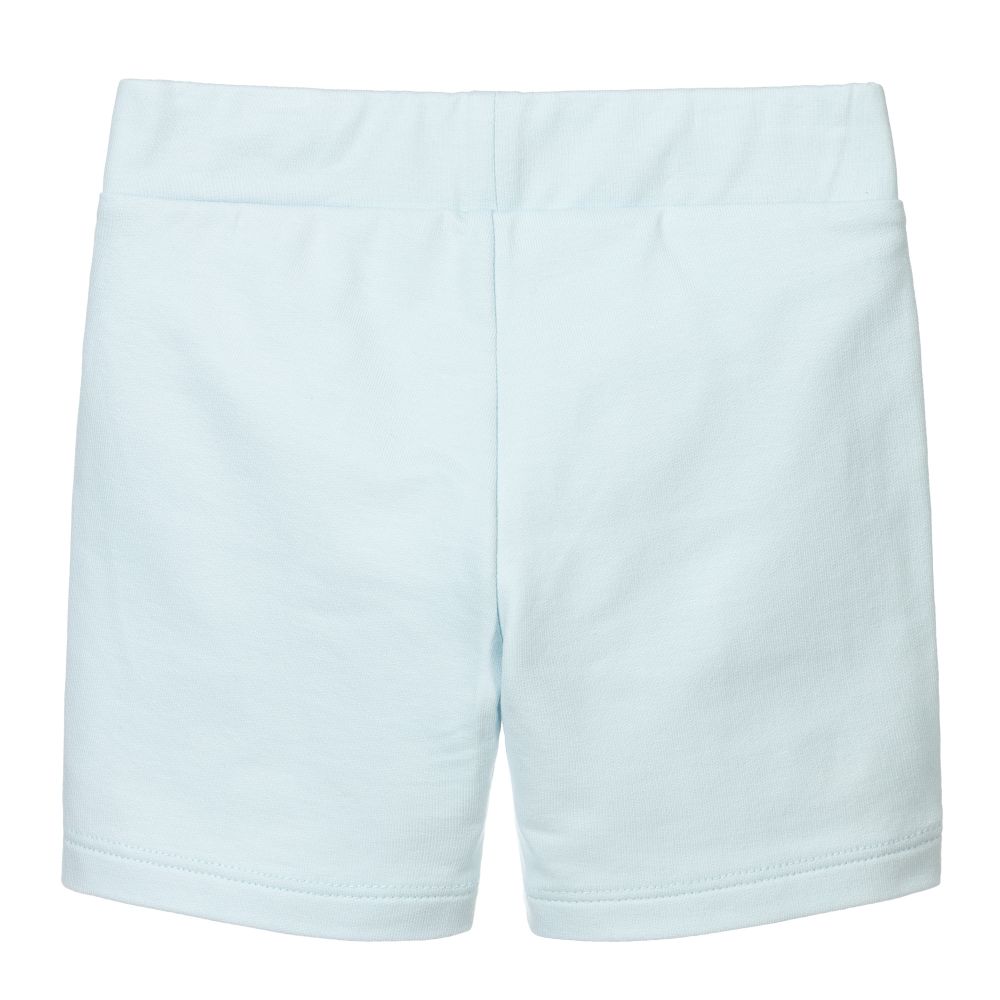 Roberto Cavalli-Blue Cotton Jersey Shorts | Childrensalon Outlet
