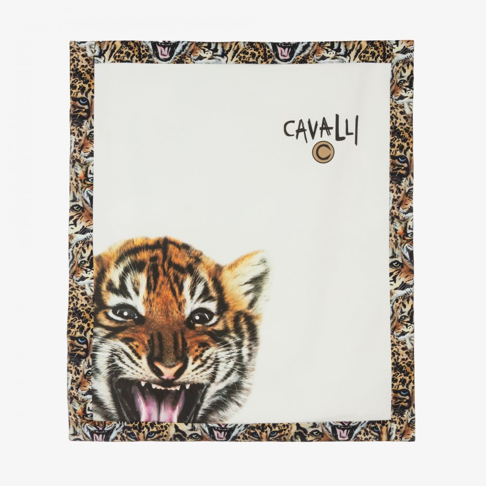Roberto Cavalli - Cotton Padded Blanket (74cm) | Childrensalon