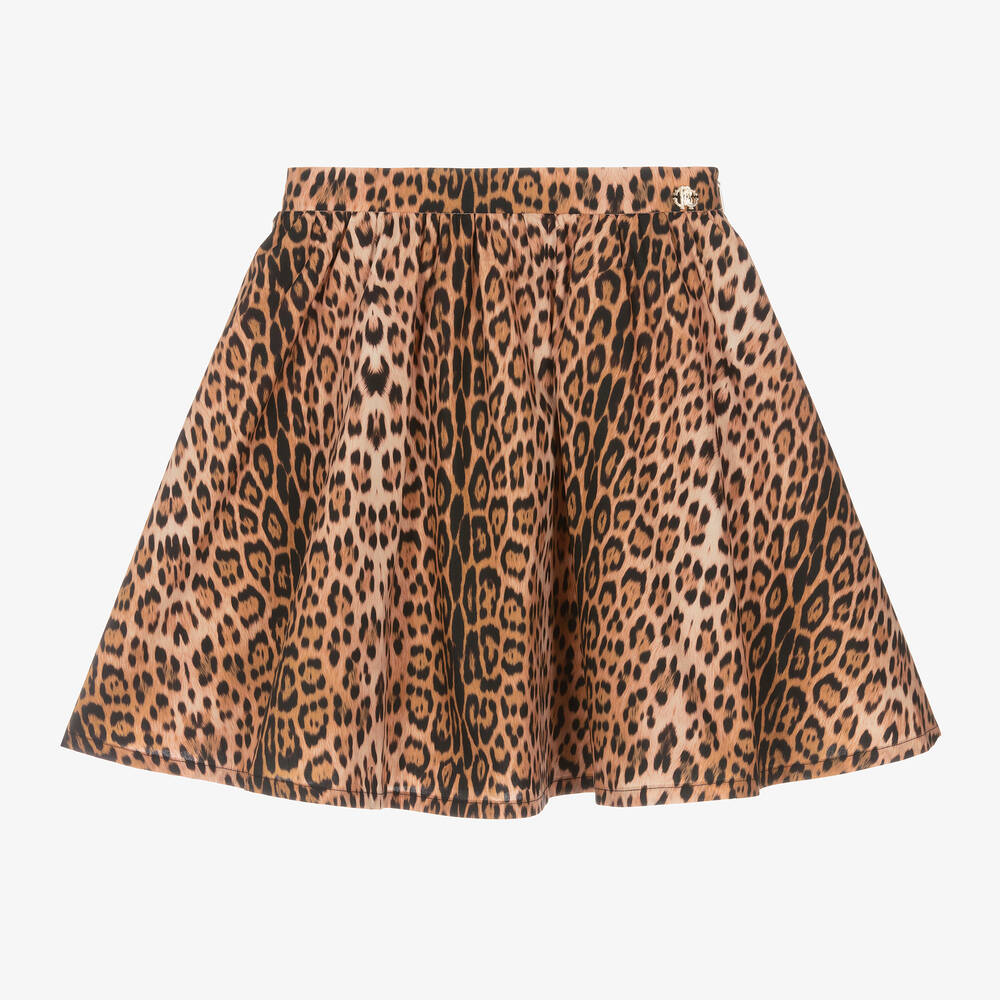 Leopard print skirt girls online