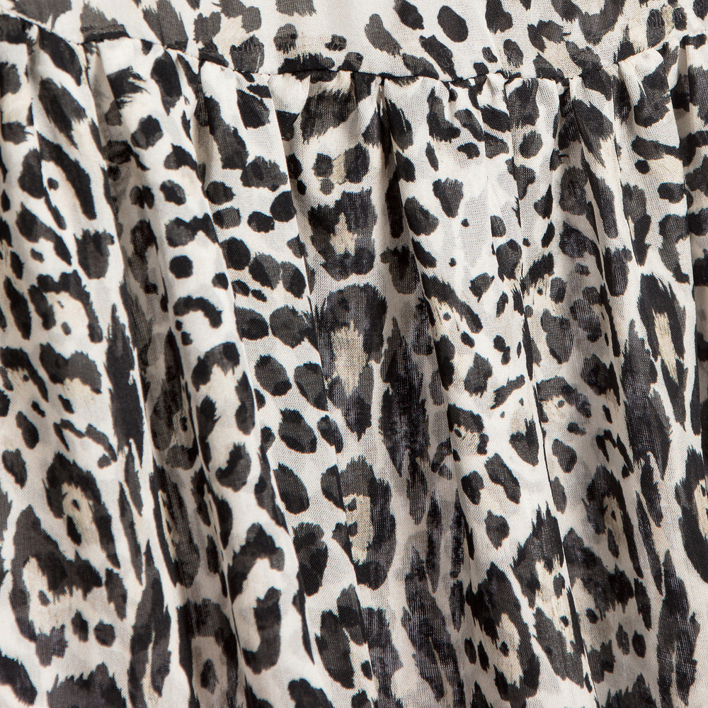 Roberto Cavalli-Girls Black Gold Lace Silk Dress | Childrensalon Outlet