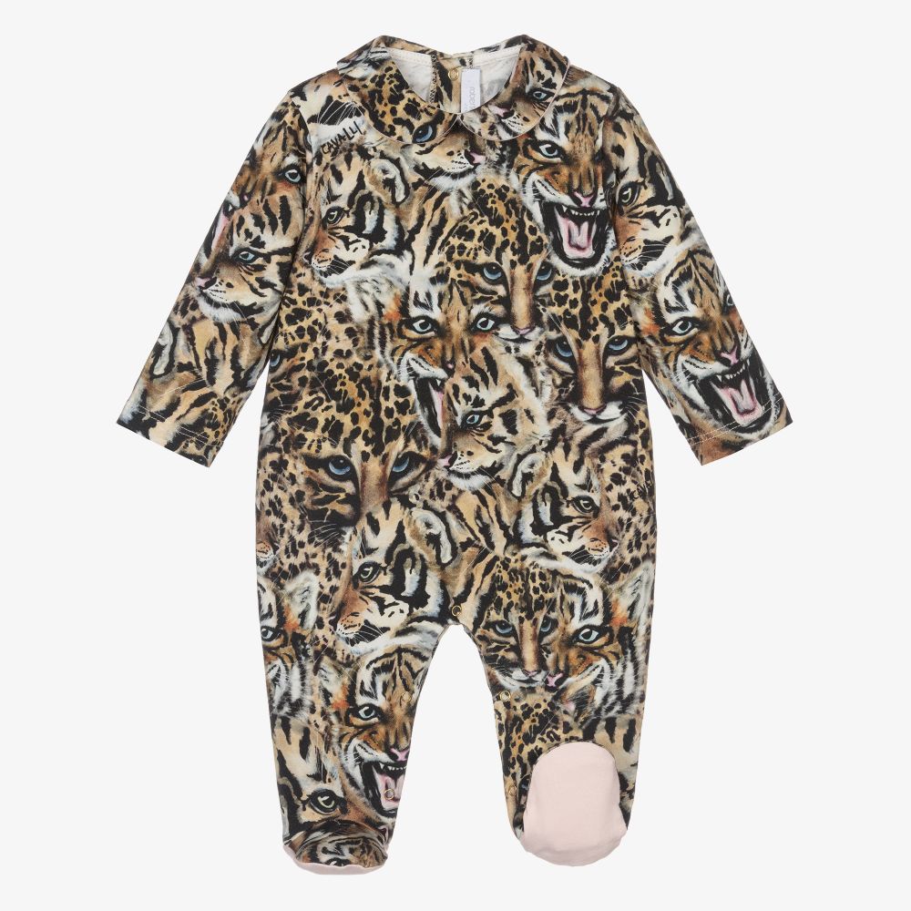 Roberto Cavalli-Girls Cotton Babygrow Set | Childrensalon Outlet