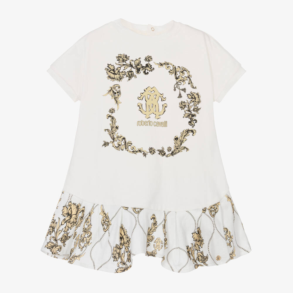 Roberto cavalli kids dress discount
