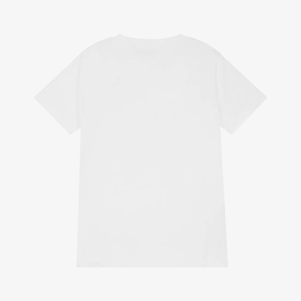 Roberto Cavalli-Girls Cotton Tee with Floral Design | Childrensalon Outlet