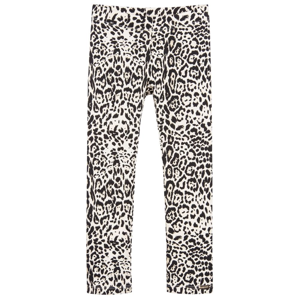 Roberto Cavalli - Girls Leopard Leggings | Childrensalon