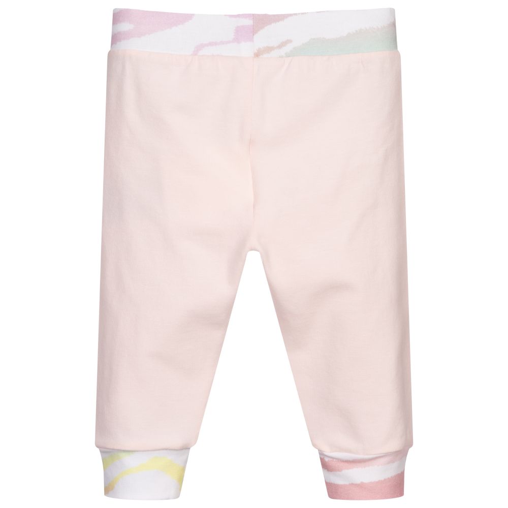 روبرتو كفالي -Girls Pink Cotton Trousers | Childrensalon Outlet
