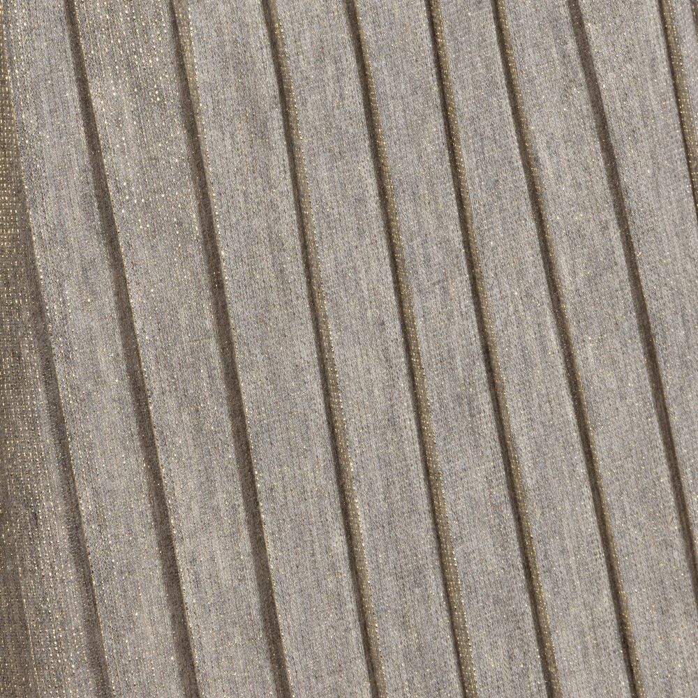 Roberto Cavalli-Grey & Gold Pleated Culottes | Childrensalon Outlet