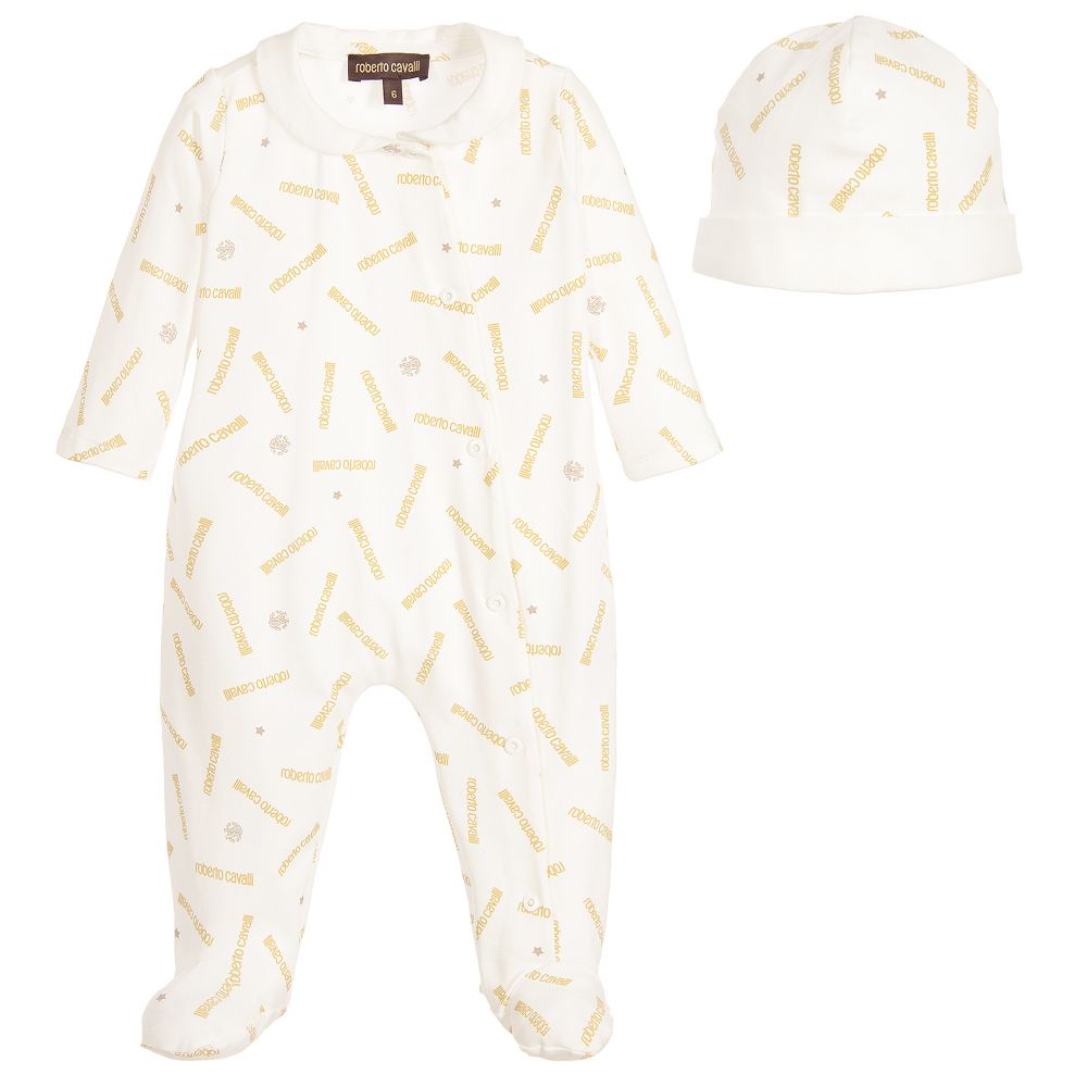 Roberto cavalli baby grow on sale