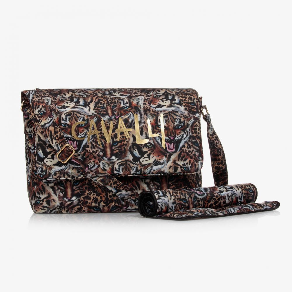 Roberto Cavalli - Leoparden-Wickeltasche (40 cm) | Childrensalon