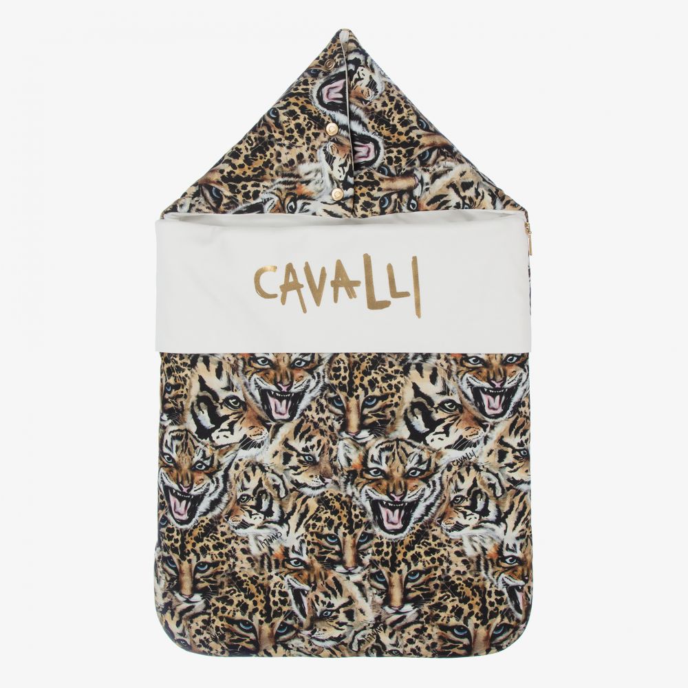 Roberto Cavalli-Leopard Cotton Nest (70cm) | Childrensalon Outlet