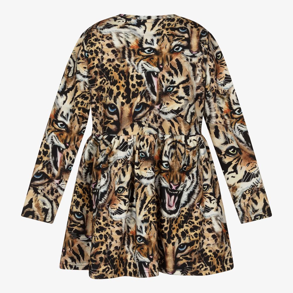 Roberto Cavalli-Teen Girls Animal Print Dress | Childrensalon Outlet