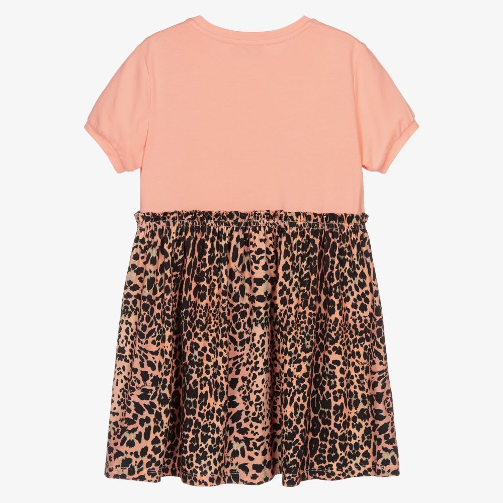 Roberto Cavalli-Teen Pink Leopard Print Dress | Childrensalon Outlet