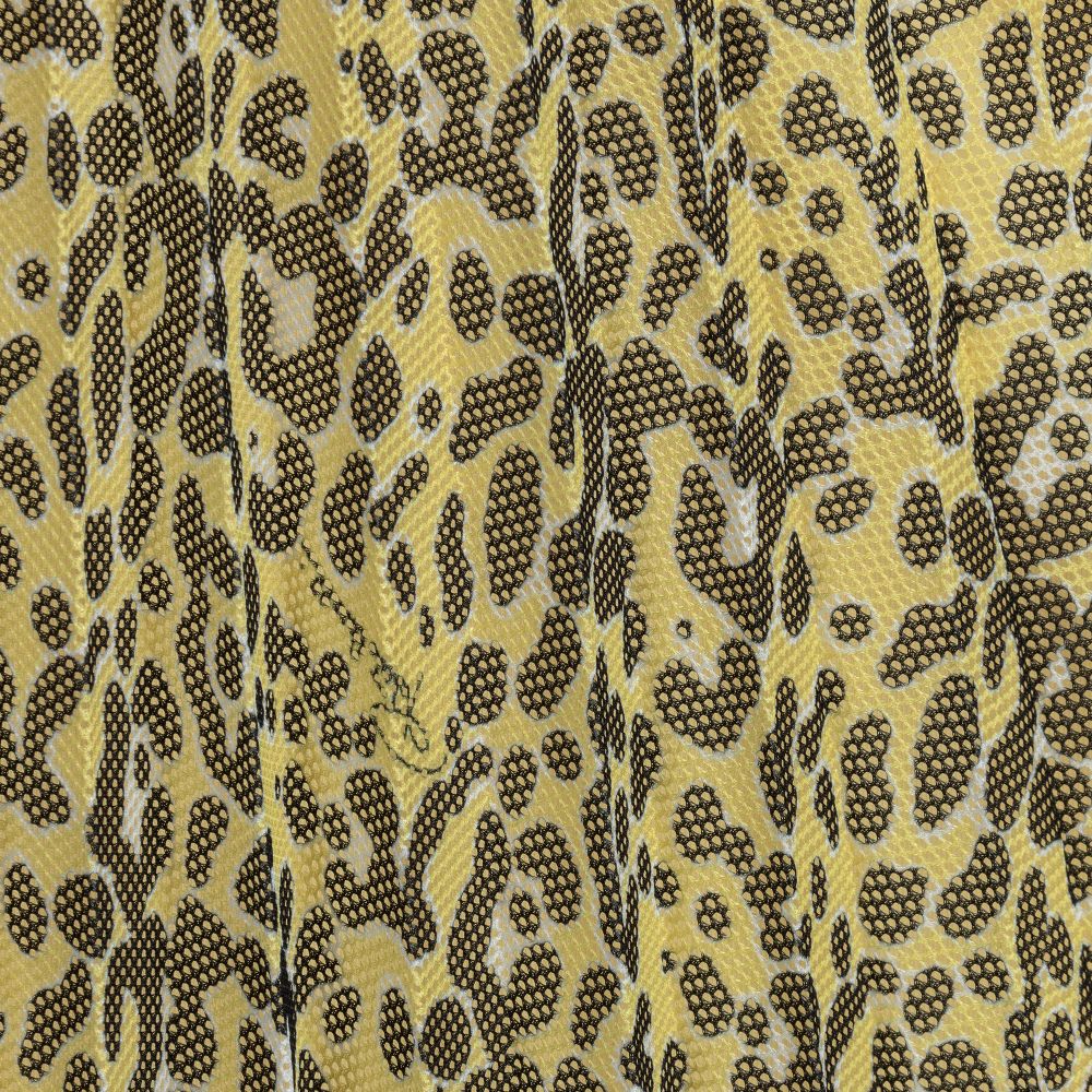 Roberto Cavalli-Yellow Leopard Print Skirt | Childrensalon Outlet