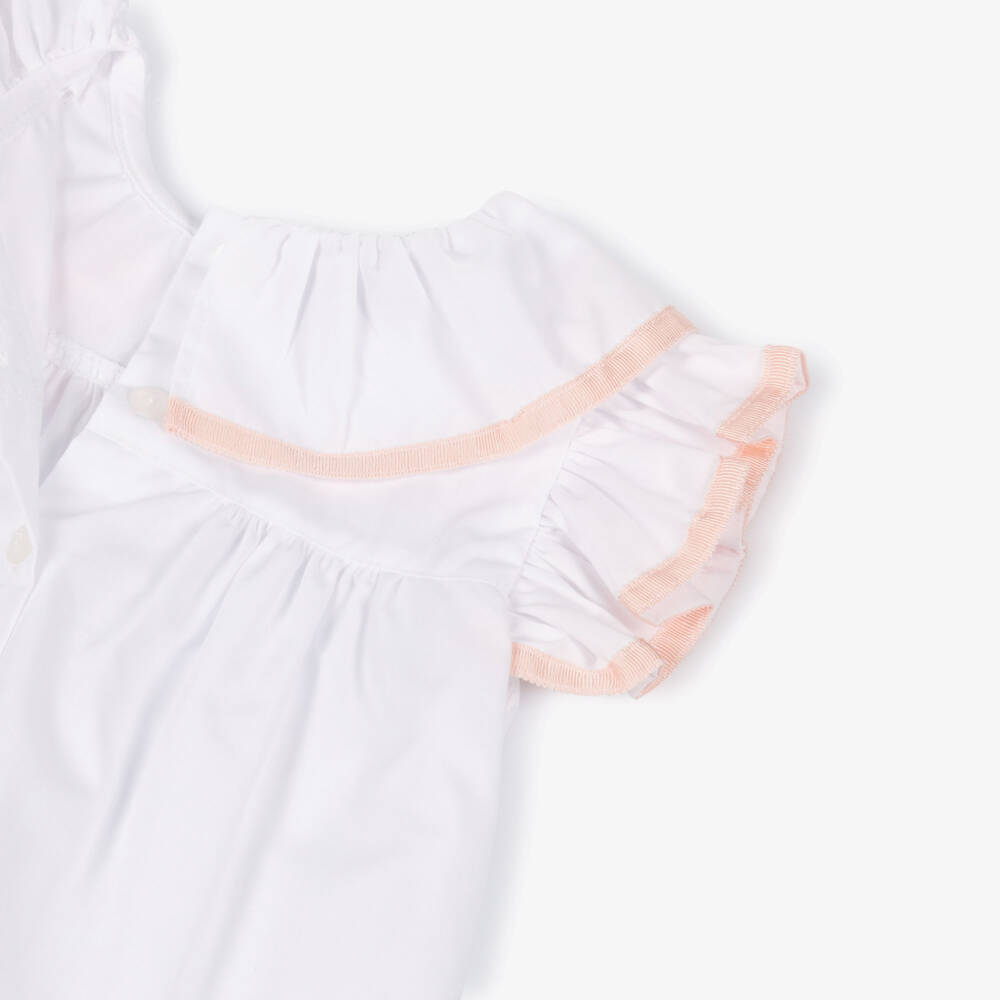 Rochy-Pink & Blue Zig Zag Shorts Set | Childrensalon Outlet