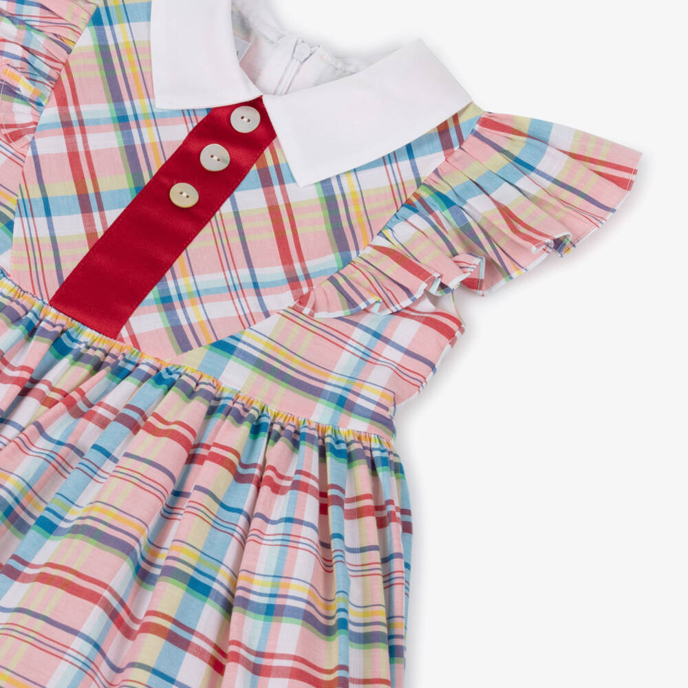 Rochy-Red Check Ss Dress | Childrensalon Outlet