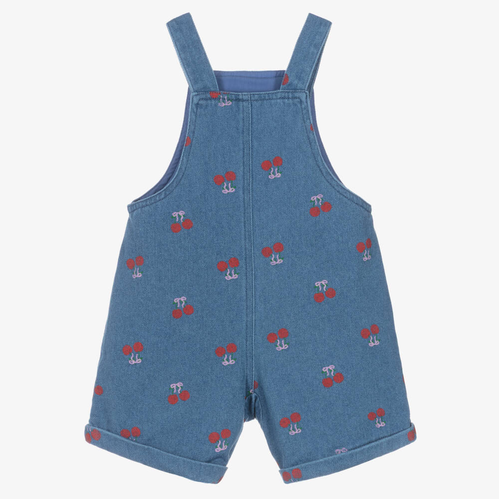 Rock Your Baby-Синий комбинезон с вишнями для малышей | Childrensalon Outlet